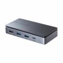 サンワサプライ USB-CVDK19 USB Type-Cドッキングステーション（HDMI/VGA・2画面出力対応）