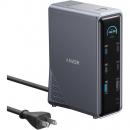 【法人様宛限定】ANKER  A83B65A1 Anker Prime ドッキングステーション (14-in-1 Dual Display 160W) グレー