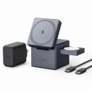 【法人様宛限定】ANKER  Y1811JA1 Anker 3-in-1 Cube with MagSafe (グレー)