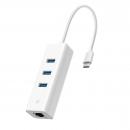 TP-LINK UE330C(jp) USB Type-C 3ポートハブ＆ギガビット有線LANアダプター