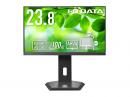 I-O DATA LCD-D242SA-F ワイド液晶ディスプレイ 23.8型/1920×1080/HDMI、DisplayPort/ブラック/スピーカー：あり/「5年保証」/100Hz対応/広可動域なフリースタイルスタンド