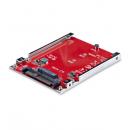 StarTech.com 1M25-U3-M2-ADAPTER M.2-U.3変換アダプター/M.2NVMeSSD対応/PCIeM.2ドライブ-2.5インチU.3(SFF-TA-1001)ホストコンバーター/2.5インチSSDフォームファクタ変換カード