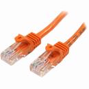 StarTech.com 45PAT7MOR カテゴリ5eLANケーブル7mオレンジツメ折れ防止RJ45コネクタCat5eUTPイーサネットケーブル