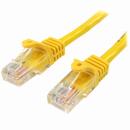StarTech.com 45PAT7MYL カテゴリ5eLANケーブル7mイエローツメ折れ防止RJ45コネクタCat5eUTPイーサネットケーブル