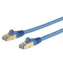 StarTech.com 6ASPAT10MBL カテゴリー6aLANケーブル10mブルーツメ折れ防止RJ45コネクタCAT6aイーサネットケーブル