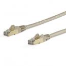 StarTech.com 6ASPAT10MGR カテゴリー6aLANケーブル10mグレーツメ折れ防止RJ45コネクタCAT6aイーサネットケーブル