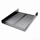 StarTech.com CABSHELF22V 2U固定式サーバーラックマウント棚板放熱用スリット付き奥行き559mm許容荷重22kg