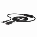 StarTech.com CDP2HDMM1MB USB-C-HDMI変換アダプタケーブル1m4K/30Hz入力:USBType-C(オス)-出力:HDMI(オス)