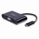 StarTech.com CDP2VGAUACP USBtype-C接続VGA変換アダプタ2048x1280p(60Hz)1xUSB-C給電ポート1xUSB-Aポート