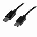 StarTech.com DISPL15MA 15mDisplayPortアクティブケーブルDP/ディスプレイポート(オス)-DP/ディスプレイポート(オス)