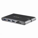 StarTech.com DKT30CHVSCPD USBType-C接続マルチアダプタMac/Windows対応HDMI/VGA3xUSB3.0SD/microSDカードスロットUSBPD3.0