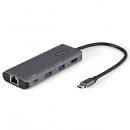 StarTech.com DKT31CHPDL USBType-Cマルチ変換アダプター10Gbps対応USB-CマルチハブHDMI(4K30Hz)/100WPD(パススルー対応)/3ポートUSBハブ/ギガビット有線LANポート