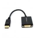 StarTech.com DP2DVI2 DisplayPort(オス)-DVI(メス)変換アダプタ黒ディスプレイポート/DP-DVI-I(29ピン)シングルリンク変換ケーブル1920x1200ブラック