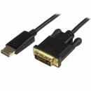 StarTech.com DP2DVI2MM3 DisplayPort-DVI変換ケーブルアダプタ91cm1920x1200ディスプレイポート(オス)-DVI-D(オス)