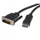 StarTech.com DP2DVIMM10 DisplayPort-DVI変換ケーブル3mディスプレイポート/DPオスDVI-D(25ピン)オス1920x1200ブラック