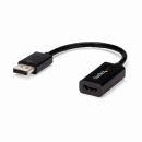 StarTech.com DP2HD4KS DisplayPort-HDMI4Kx2Kオーディオ/ビデオアクティブ変換アダプタUltraHD@30Hzブラック