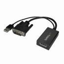 StarTech.com DVI2DP2 DVI-DisplayPort変換アダプタUSBバスパワー対応1920x1200