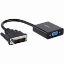 StarTech.com DVI2VGAE DVI-D-VGAアクティブ変換アダプタ/フォーマットコンバータDVI-Dオス-VGA/D-Sub15ピンメスUSBバスパワー対応1920x1200ブラック