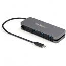 StarTech.com HB30CM3A1CB 4ポートUSB-Cハブ/1xUSB-C&3xUSB-A/5GbpsUSB3.2/3.1Gen1準拠Type-Cハブ/バスパワー対応/28.5cmケーブル