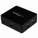 StarTech.com HD2A HDMIデジタルオーディオ分離器2.1チャンネル3.5mmステレオオーディオ出力対応toslink(SPDIF)アダプタ同梱(光デジタル出力対応)1080p