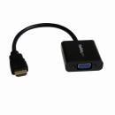 StarTech.com HD2VGAE2 HDMI-VGA変換アダプタ/コンバータHDMI(19ピン)-アナログRGB(D-Sub15ピン)変換コネクタオス/メス1920x1080
