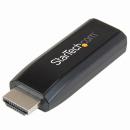 StarTech.com HD2VGAMICRA HDMI-VGA変換コンパクトアダプタ/コンバータ(オーディオ対応)HDMIオス-アナログRGB(D-Sub15ピン)メス1920x1200