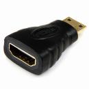 StarTech.com HDACFM HDMI-ミニHDMI変換アダプタHDMIメス-miniHDMIオスminiHDMI対応カメラをフルHD対応テレビやモニターと接続