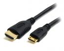 StarTech.com HDACMM1M イーサネット対応ハイスピードHDMIケーブル1mHDMI(タイプA)-MiniHDMI(タイプC)オス/オス