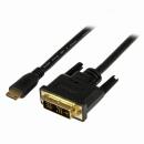 StarTech.com HDCDVIMM2M MiniHDMI-DVI-D変換ケーブル2mミニHDMI(19ピン)オス-DVI-D(19ピン)オス1920x1200