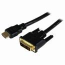 StarTech.com HDDVIMM150CM 1.5mHDMI-DVI-D変換ケーブルHDMI(19ピン)-DVI-D(19ピン)オス/オス