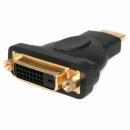 StarTech.com HDMIDVIMF HDMI-DVI-D変換コネクタHDMI(19ピン)オスtoDVI-D(25ピン)メス変換アダプタブラック金メッキコネクタ