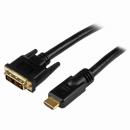 StarTech.com HDMIDVIMM30 9.1mHDMI-DVI-D変換ケーブルアダプタオス/オス