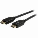 StarTech.com HDMM1MP プレミアムハイスピードHDMIケーブル(イーサネット対応)4K/60Hz1mプレミアムHDMI認証ケーブルHDMI2.0対応30AWG