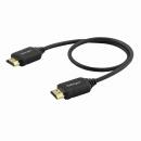 StarTech.com HDMM50CMP プレミアムハイスピードHDMIケーブル(イーサネット対応)4K/60Hz0.5mプレミアムHDMI認証ケーブルHDMI2.0対応