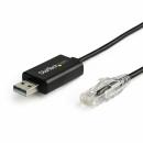 StarTech.com ICUSBROLLOVR RJ45-USBCisco互換コンソールケーブル1.8mCisco/Juniper/Ubiquiti/TP-Linkなど多くのルーターに対応Windows/Mac/Linux対応