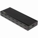 StarTech.com M2E1BMU31C NVMeM.2SSDケースPCIe接続タイプ限定ASMedia社開発USB3.1Gen2-PCIeNVMeSSDブリッジコントローラ使用Thunderbolt3互換