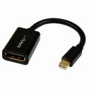 StarTech.com MDP2DPMF6IN MiniDisplayPort-DisplayPort変換ケーブルアダプタ(15cm)ミニディスプレイポート/MiniDP(オス)-ディスプレイポート/DP(メス)