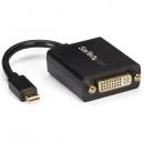 StarTech.com MDP2DVI MiniDisplayport-DVI変換アダプタミニディスプレイポート/MiniDP-DVI変換ケーブルMiniDisplayPortオス-DVI-I(29ピン)メス1920x1200ブラック