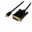 StarTech.com MDP2DVIMM6BS 1.8mMiniDisplayPort-DVI変換アクティブアダプタケーブルMiniDP/ミニディスプレイポート(オス)-DVI-D(オス)1920x1200ブラック