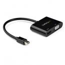 StarTech.com MDP2VGAHD20 MiniDisplayPort-HDMIVGA変換アダプタ4K/60HzThunderbolt2/サンダーボルト2からVGA/HDMIに変換