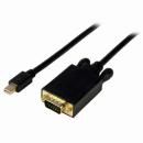 StarTech.com MDP2VGAMM3B MiniDisplayPort-VGA変換アダプタ91cmミニディスプレイポート/mDP/MiniDPオス-VGA/アナログRGB(D-Sub15ピン)オスコンバータ1920x1200ブラック