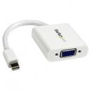 StarTech.com MDP2VGAW MiniDisplayPort-VGA変換アダプタミニディスプレイポート/mDP/MiniDPオス-VGA/RGB(D-Sub15ピン)メスコンバータ1920x1200ホワイト