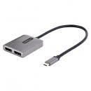 StarTech.com MST14CD122DP MSTハブ/USB-C接続/デュアルモニター/4K60HzDisplayPort1.4/DP1.4Altモード/HDR/30cmケーブル