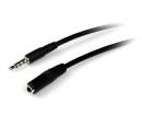StarTech.com MUHSMF2M 2m3.5mm4極TRRSステレオミニプラグ延長ケーブル(iPhone/携帯/ヘッドセット用)1x3.5mm4極ミニプラグ(オス)-1x3.5mm4極ミニジャック(メス)