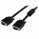 StarTech.com MXTMMHQ15M 15m高解像度VGA(アナログRGB)同軸ディスプレイケーブル高密度D-Sub15ピン(ミニ)オス-高密度D-Sub15ピン(ミニ)オス1920x1200ブラック