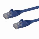 StarTech.com N6PATC10MBL 10mカテゴリー6LANケーブルブルーRJ45モールディングコネクタ(ツメ折れ防止カバー付き)ギガビットイーサネット対応Cat6UTPケーブル