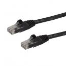 StarTech.com N6PATC150CMBK カテゴリー6LANケーブル1.5mツメ折れ防止RJ45コネクタブラックCAT6ギガビットイーサネットケーブル24AWG