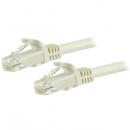 StarTech.com N6PATC150CMWH カテゴリー6LANケーブル1.5mツメ折れ防止RJ45コネクタホワイトCat6ギガビットイーサネットケーブル24AWG