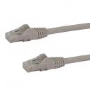 StarTech.com N6PATC15MGR 15mカテゴリー6LANケーブルグレーRJ45モールディングコネクタ(ツメ折れ防止カバー付き)ギガビットイーサネット対応Cat6UTPケーブル