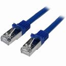 StarTech.com N6SPAT3MBL カテゴリ6LANケーブル3mブルーツメ折れ防止RJ45コネクタS/FTP(2重シールドツイストペア)ケーブル